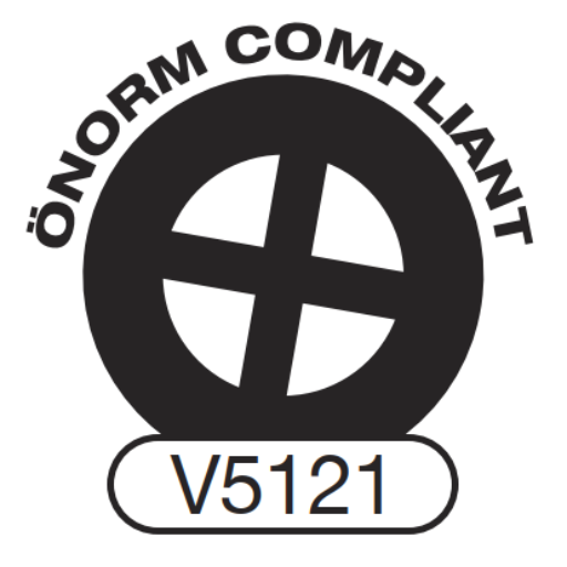 オートソックのロゴは、ÖNormV5121によって承認されています