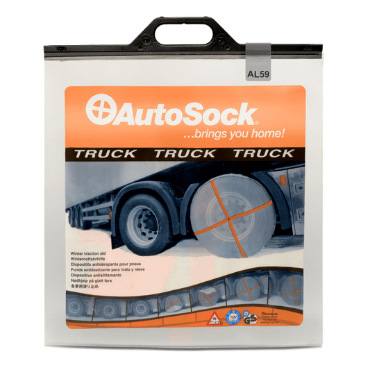 AutoSock AL 59 トラック用オートソックの製品パッケージ（正面図）